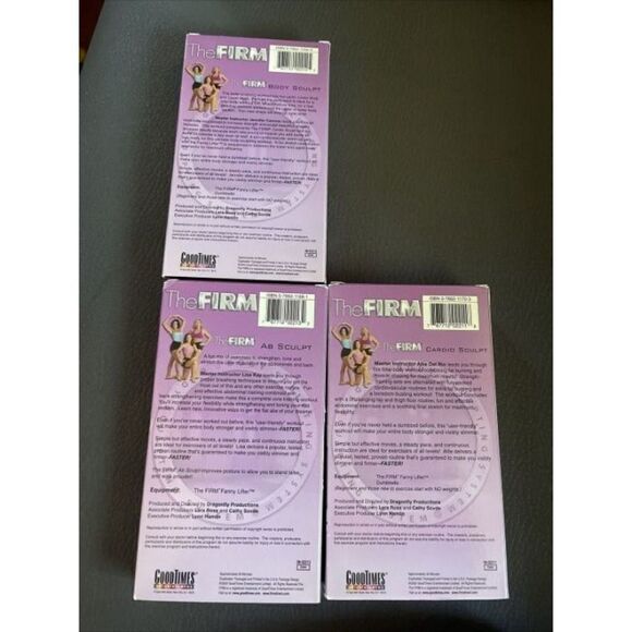 The Firm - Body Sculpting System: 3-Pack (VHS, 2002) - Picture 5 of 7